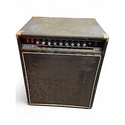 Used Acoustic B200 200W 1x15 Bass Combo Amp