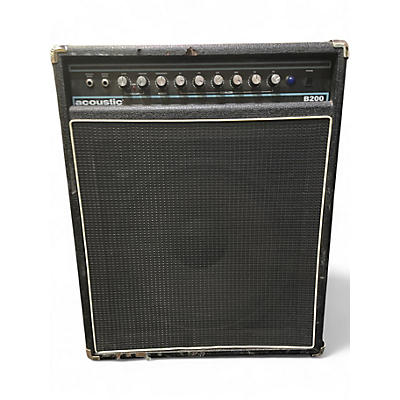 Used Acoustic B200 200W 1x15 Bass Combo Amp