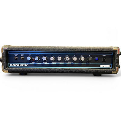 Used Acoustic B200H 200W Bass Amp Head