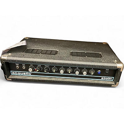 Used Acoustic B200H 200W Bass Amp Head