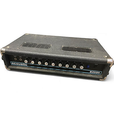 Used Acoustic B200H 200W Bass Amp Head