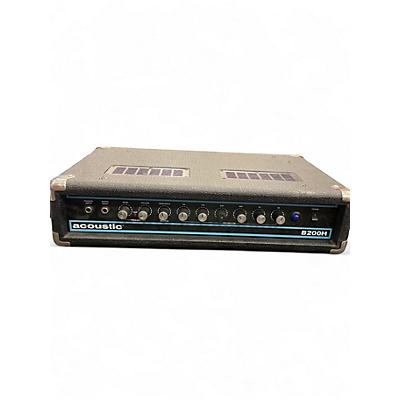 Used Acoustic B200H 200W Bass Amp Head
