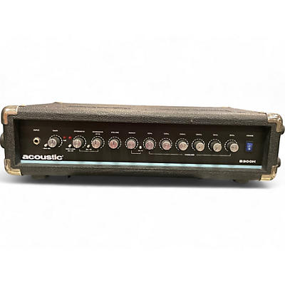 Used Acoustic B300H 300W Bass Amp Head