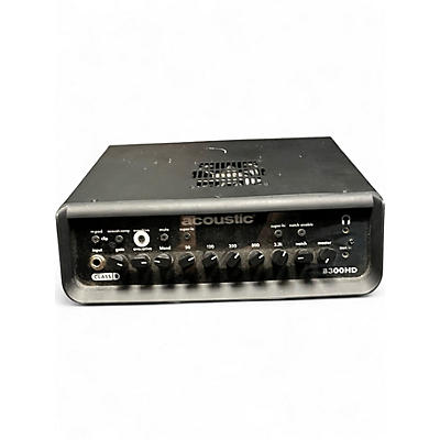 Used Acoustic B300H 300W Bass Amp Head