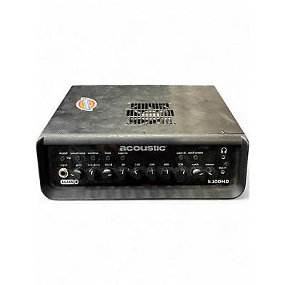 Used Acoustic B300H 300W Bass Amp Head
