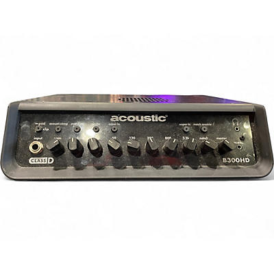 Used Acoustic B300HD 300W Bass Amp Head