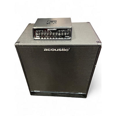 Used Acoustic B300HD AND 410C Bass Stack