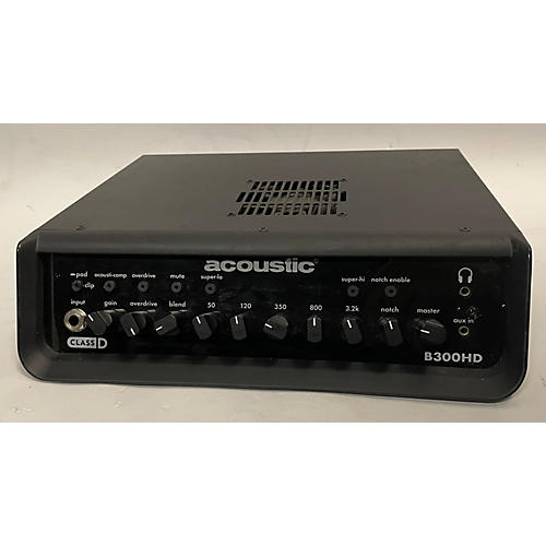 Acoustic Used Acoustic B300HD Bass Amp Head