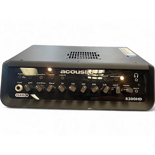 Used Acoustic B300HD Bass Amp Head