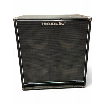 Used Acoustic B410 400W 4x10 Bass Cabinet