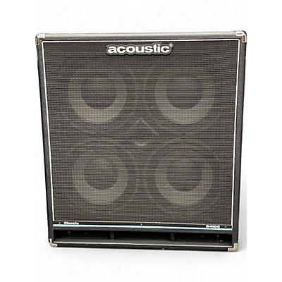 Acoustic Used Acoustic B410C 4X10 400W Bass Cabinet