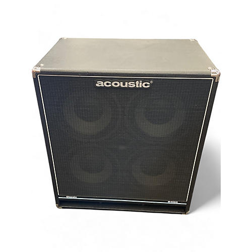 Acoustic Used Acoustic B410C 4X10 400W Bass Cabinet