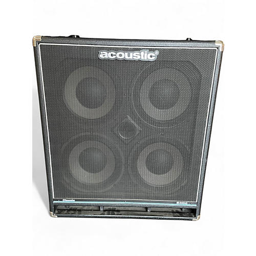 Used Acoustic B410C 4X10 400W Bass Cabinet