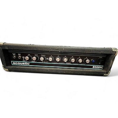 Used Acoustic B600H 600W Bass Amp Head