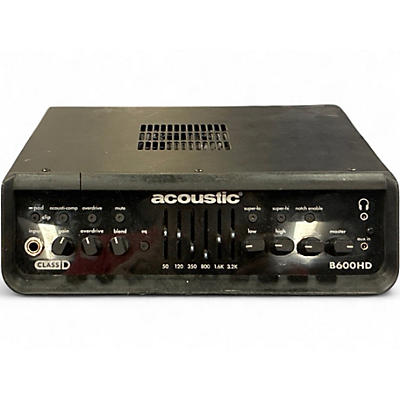 Used Acoustic B600HD 600W Bass Amp Head