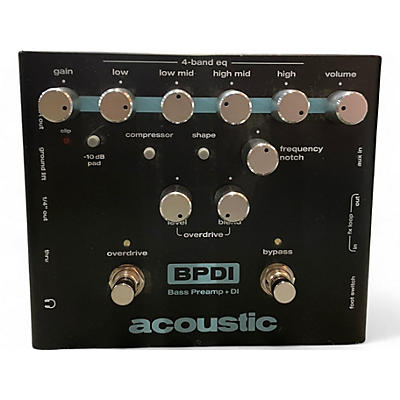 Acoustic Used Acoustic BPDI Bass Effect Pedal