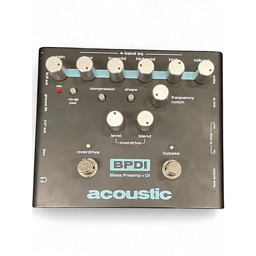 Used Acoustic BPDI Bass Effect Pedal