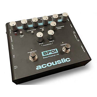Used Acoustic BPDI Bass Preamp + D.I. Bass Effect Pedal