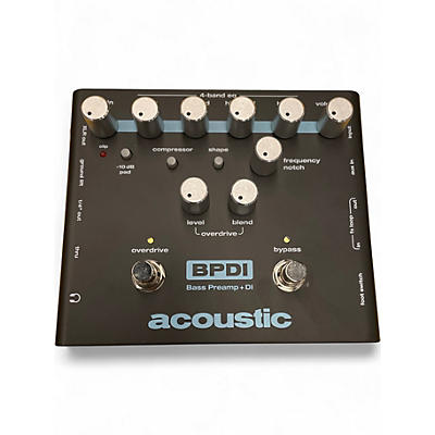 Used Acoustic BPDI Bass Preamp