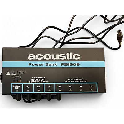 Used Acoustic PBISO8 Power Supply