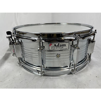 Adam Percussion Used Adam Percussion 5X14 Adam Percussion 5x14 Snare Drum Drum Chrome Silver