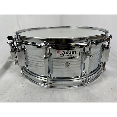 Adam Percussion Used Adam Percussion 5X14 Adam Percussion 5x14 Snare Drum Drum Chrome Silver Chrome Silver 8