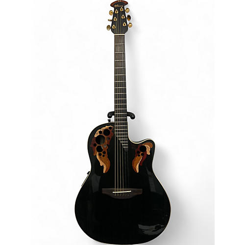 Adamas Used Adamas 1597 4G Black Acoustic Electric Guitar Black