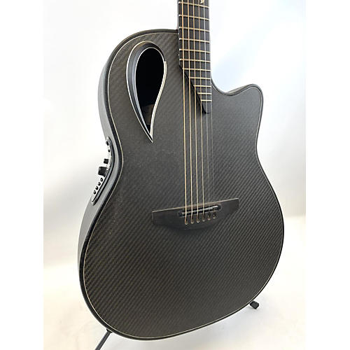 Adamas Used Adamas 2080SR Carbon Fiber Gray Acoustic Electric Guitar Carbon Fiber Gray