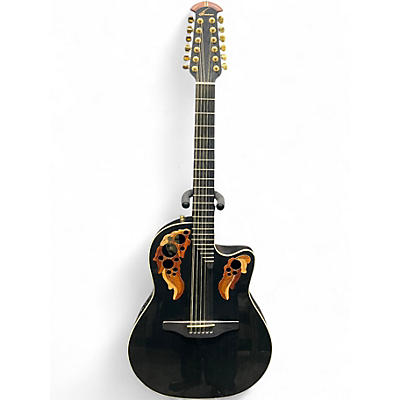 Used Adamas OVATION STANDARD 1598 DARK EMERALD 12 String Acoustic Electric Guitar