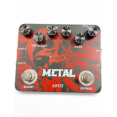 Used Afot METAL PEDAL Effect Pedal