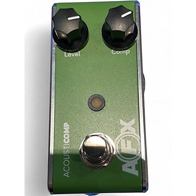 Used Afx acousticomp Bass Effect Pedal