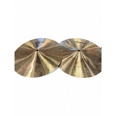 Used Agazarian 13in HI HAT PAIR Cymbal