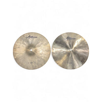 Used Agazarian 13in HI HAT PAIR Cymbal