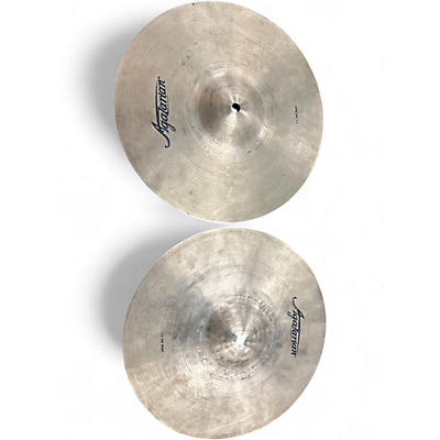 Used Agazarian 13in HI HATS  Cymbal
