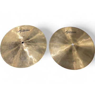 Used Agazarian 13in Hi Hats Cymbal