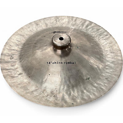 Used Agazarian 14in Traditional China Cymbal