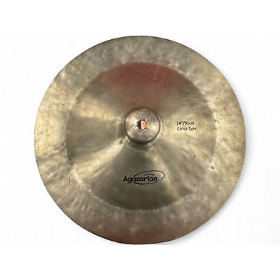 Used Agazarian 14in Traditional China Cymbal