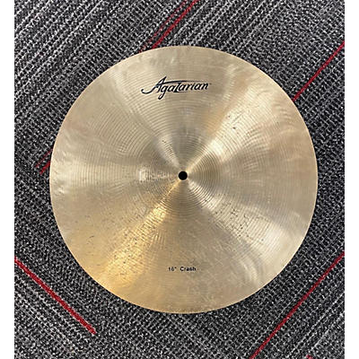 Agazarian Used Agazarian 16in Crash Cymbal