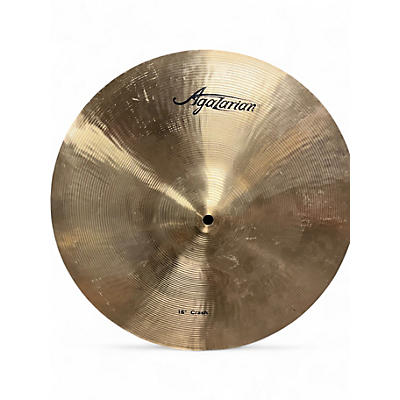 Used Agazarian 16in Crash Cymbal