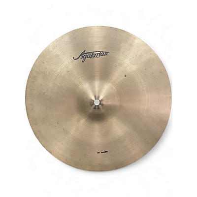 Used Agazarian 16in Crash Cymbal