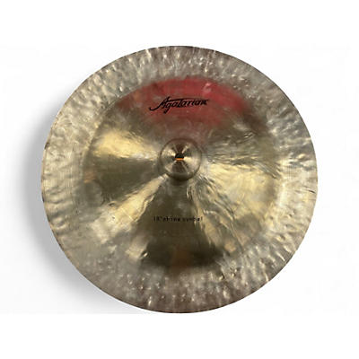 Used Agazarian 18in Traditional China Cymbal