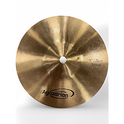 Used Agazarian 8in Traditional Splash Cymbal