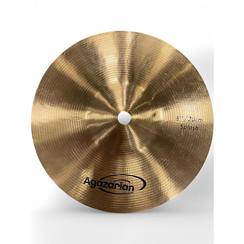 Used Agazarian 8in Traditional Splash Cymbal 24