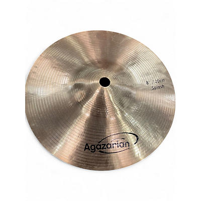 Used Agazarian 8in Traditional Splash Cymbal