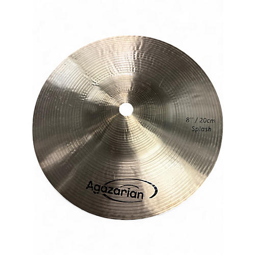 Used Agazarian 8in Traditional Splash Cymbal 24