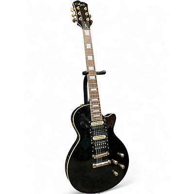 Used Agile 2500 Black Solid Body Electric Guitar