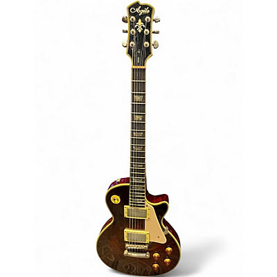 Used Agile 3000 trans cherry Solid Body Electric Guitar