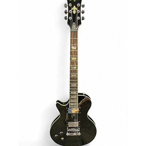 Used Agile 3010LH Black Hollow Body Electric Guitar Black