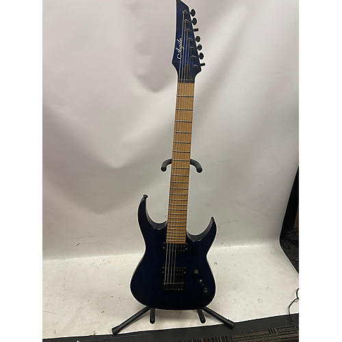 Agile Used Agile 727 Septor Solid Body Electric Guitar Blue