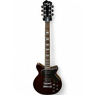 Used Agile AD 2300 Natural Solid Body Electric Guitar